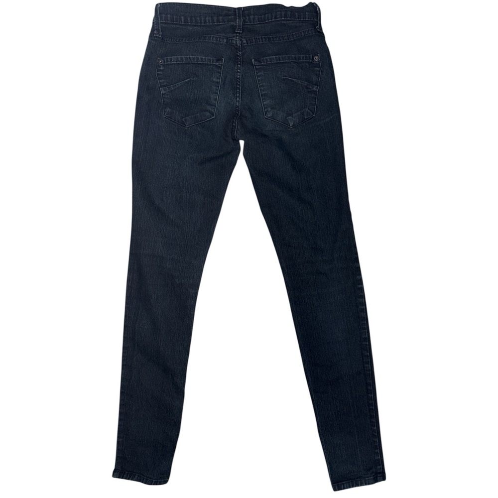 James Jeans Twiggy In Black Cat Skinny Jean Dry Aged Denim Women’s Size 27 - Picture 9 of 9